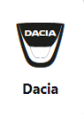 Dacia logo radio codes